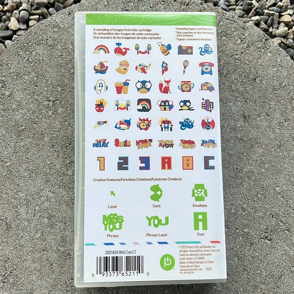 Cricut art cartridge Wild Card 2 - Picture 3 of 5